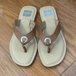 DV by Dolce Vita Tan Slide Sandals